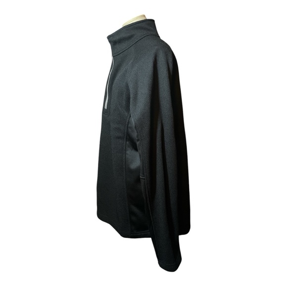 Spyder Men's Outbound Black Half Zip Jacket - Size XL - Picture 5 of 7